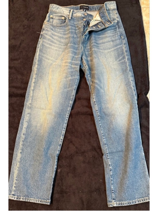 Lucky Brand Denim - Women's Lucky Brand Blue 90s Loose High Rise Straight Leg Jeans Size 28